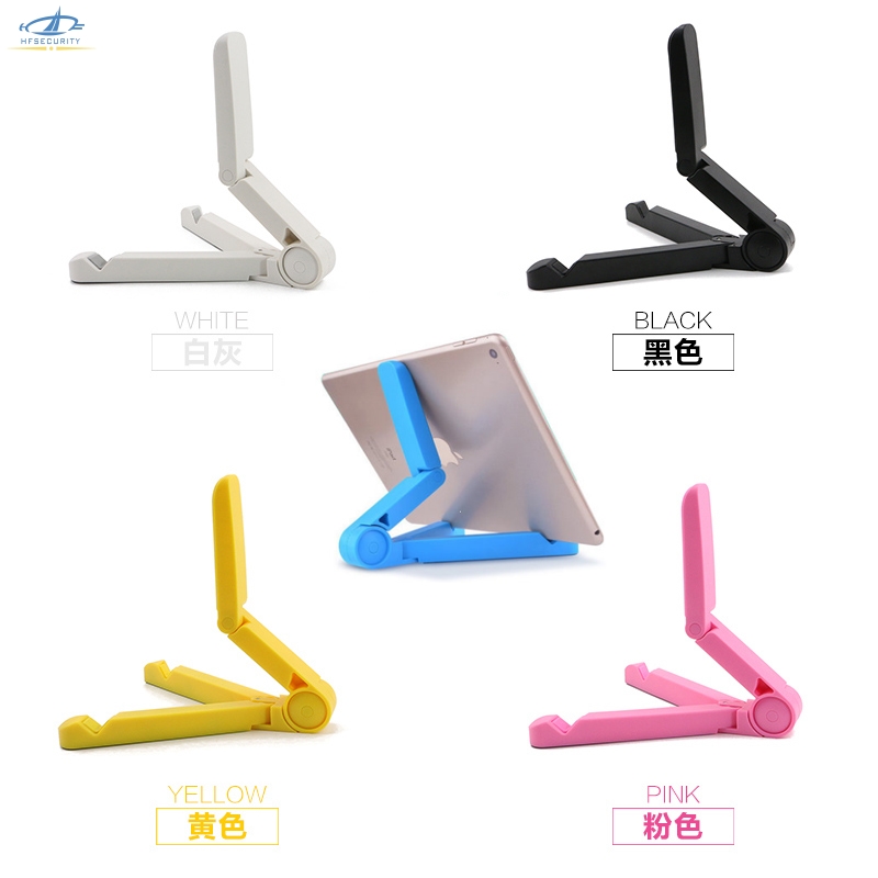 [Hfsecurity] Draagbare Telefoon Stand Verstelbare Tablet Houder Voor Telefoon Pad Samsung Huawei Xiaomi Draagbare Monitor Stand