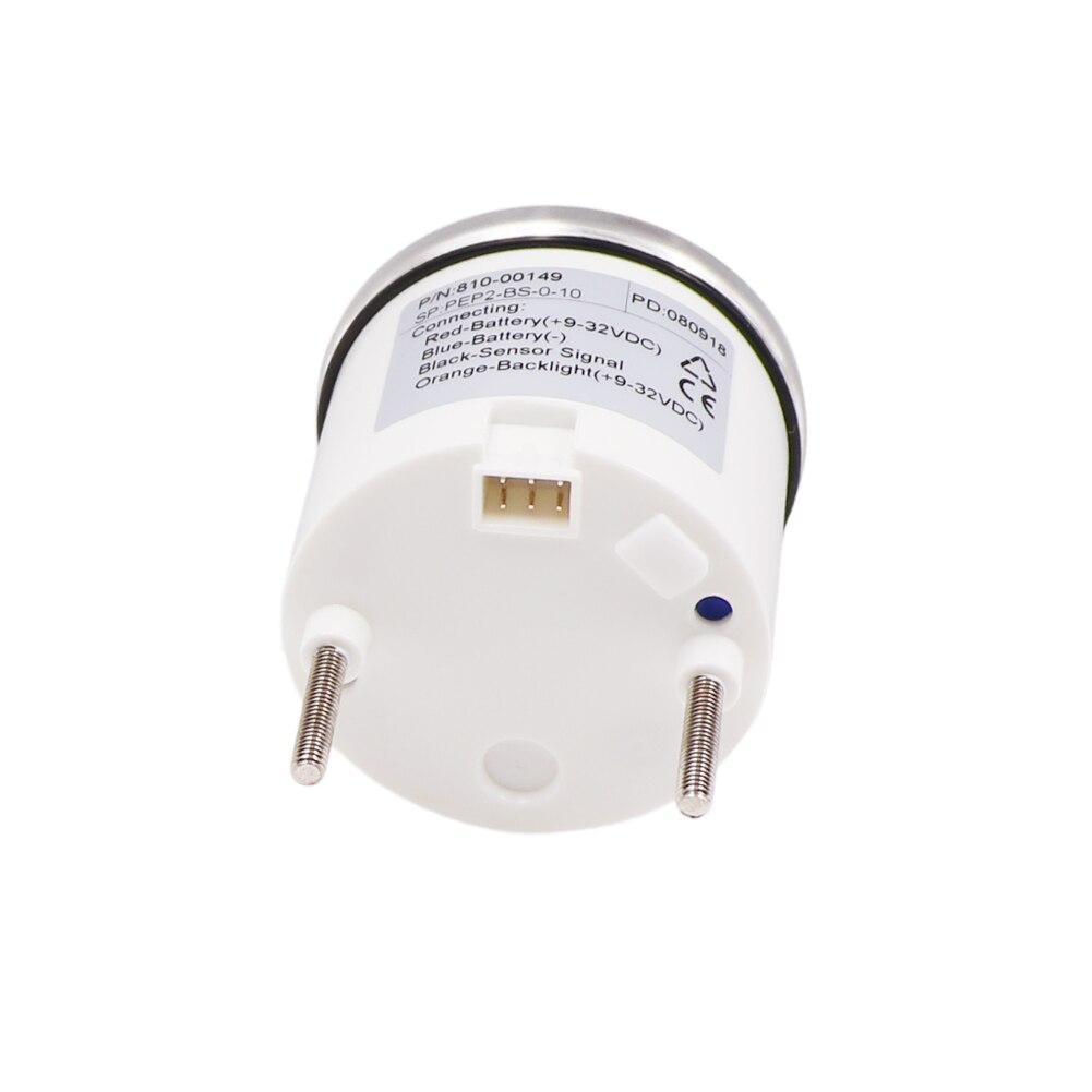 2 Inch 52MM Digital Oil Pressure Gauge 0-10 Bar 12V/24V Marine Oil Pressure Meter With Alarm Meter For Auto Car Boat Yacht Truck