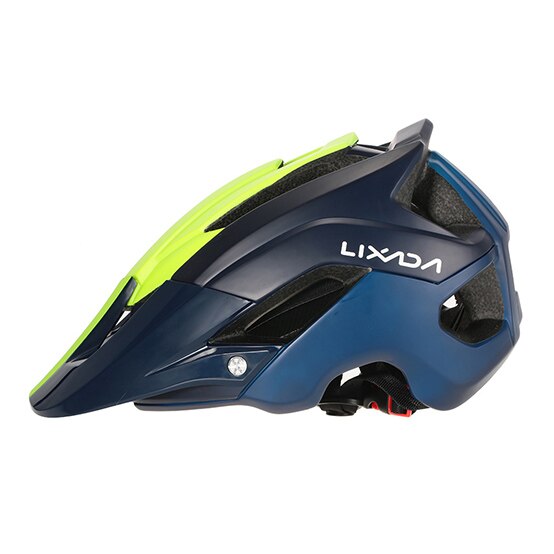 Lixada Men's Ultra-lightweight Mountain Bike Cycling Bicycle Helmet Sports Safety Protective Helmet 13 Vents MTB Bicycle Helmets: blue yellow