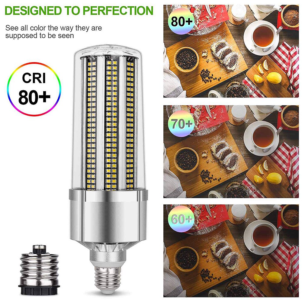 Ampoule de lampe à LED maïs lumineuse superbe de 60W avec le grand adaptateur de Base de Mogul E27 pour l'éclairage Commercial de plafond de grande surface