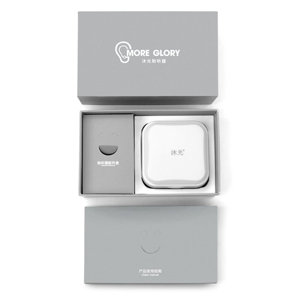 Portable Wireless Sound Amplifiers Hearing Aids Rechargeable Mini Digital Safe Charging Hearing Aids For The Elderly