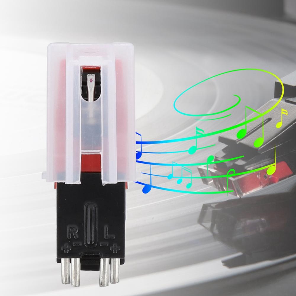 Sähkömagneettinen stereokaksoisneulakynä lp-vinyylisoittimelle usb levysoitin magneettinen pää fonografipää (pickup) lisävaruste