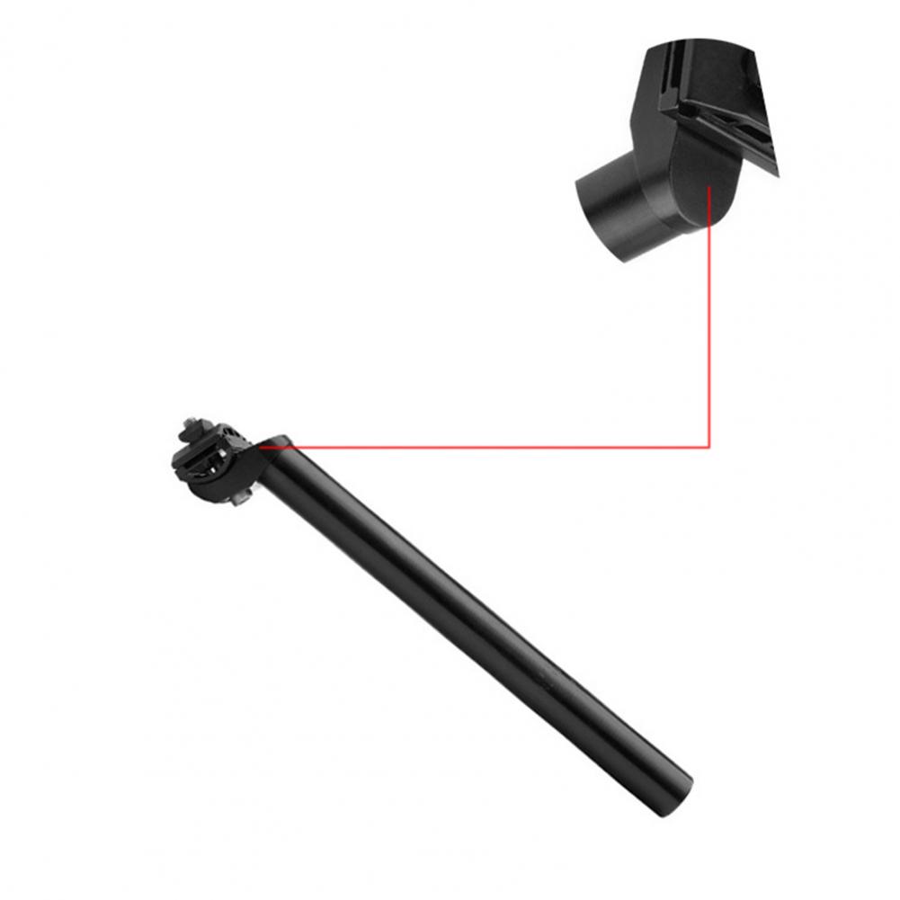 1 pc Bicycle seat post Aluminium alloy black lightweight seat post Strong and fit seat cushion bicycle seat post quick release