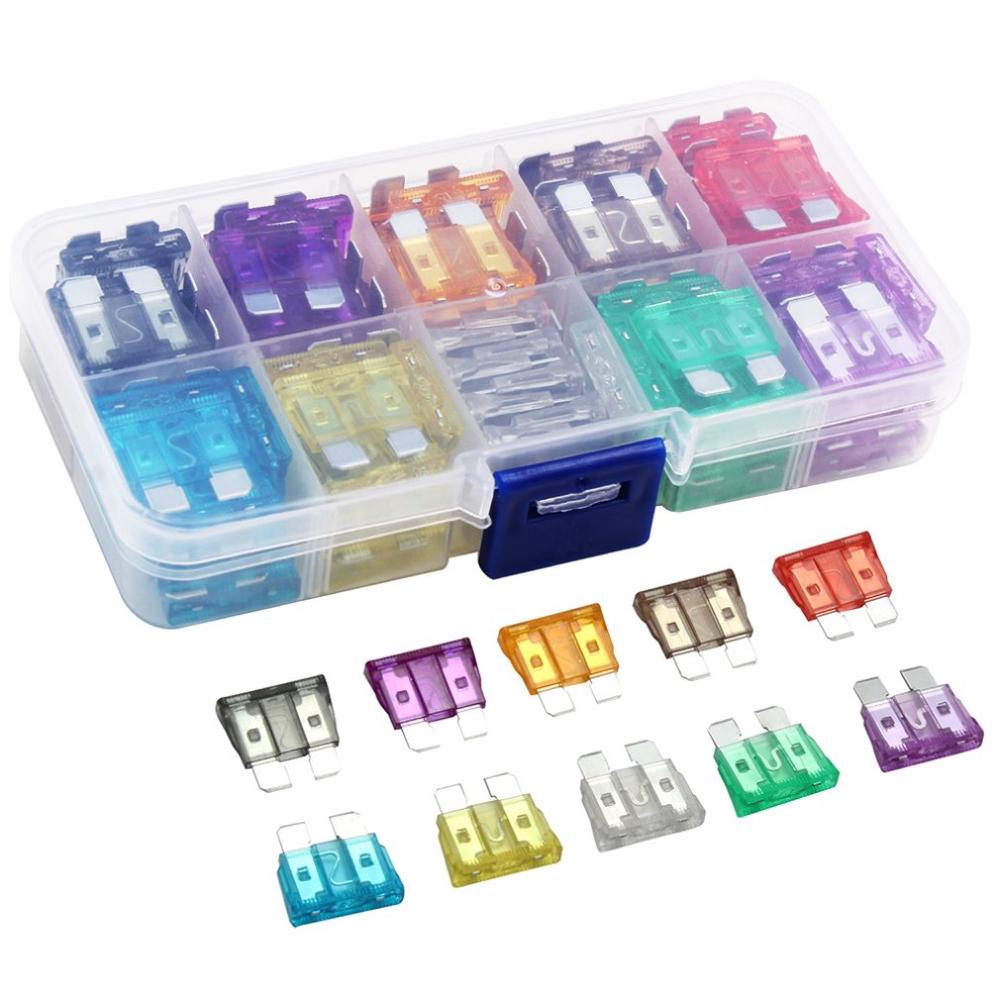 TIOODRE50pcs Auto Zekeringkast Standaard Medium Ze... – Vicedeal