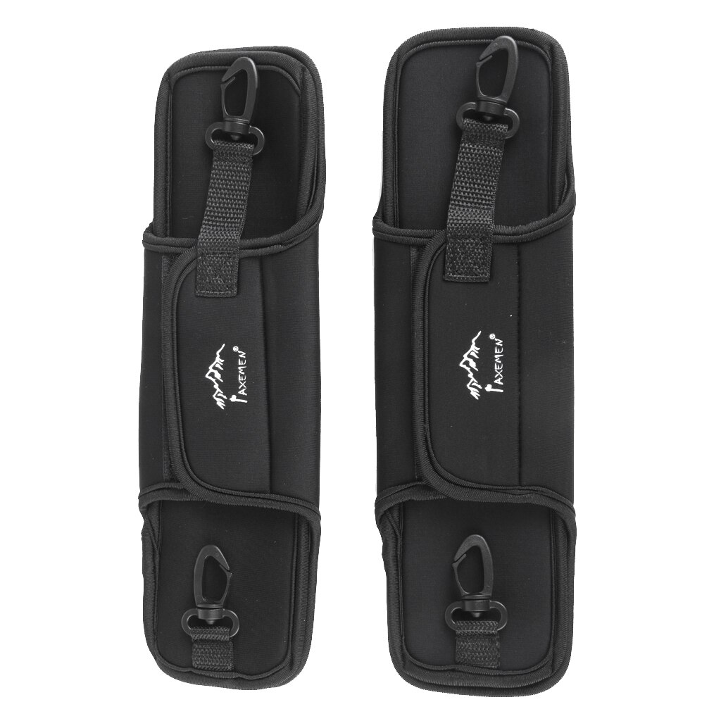 2x Replacement Padded Shoulder Pad With Buckle For Camera,Backpack, Laptop,Guitar Bag, Shoulder Strap BAG Waist Backpack