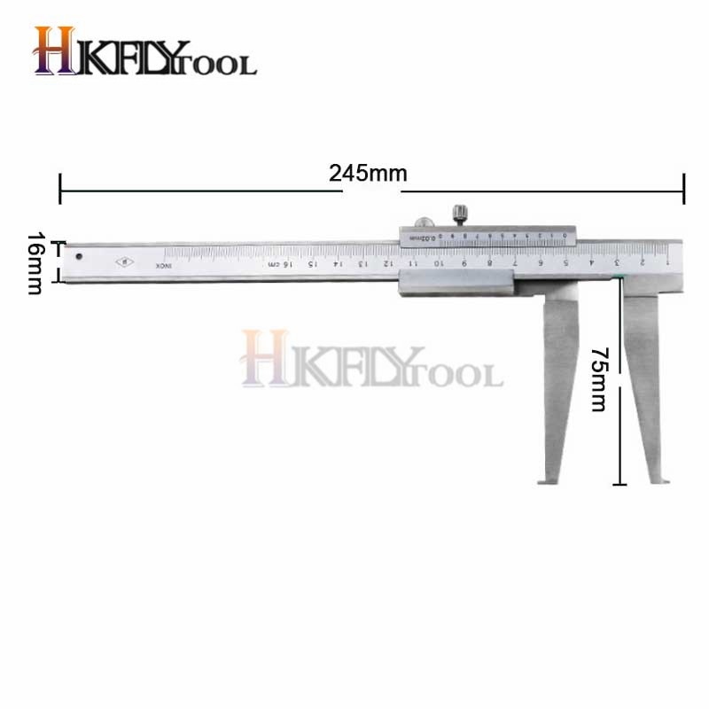 Inner Diameter Caliper 10-160mm Steel Measuring Tools Inner Groove Vernier Caliper Measur Gauge Measuring Tool