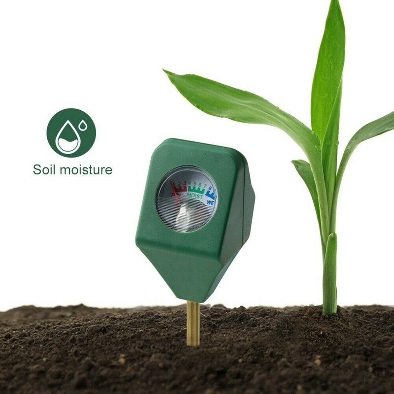 Mini Soil Moisture Meter Humidity Tester Hygrometer Metal Sensor Water Test Analyzer Instrument for Garden Plant Farm Tool