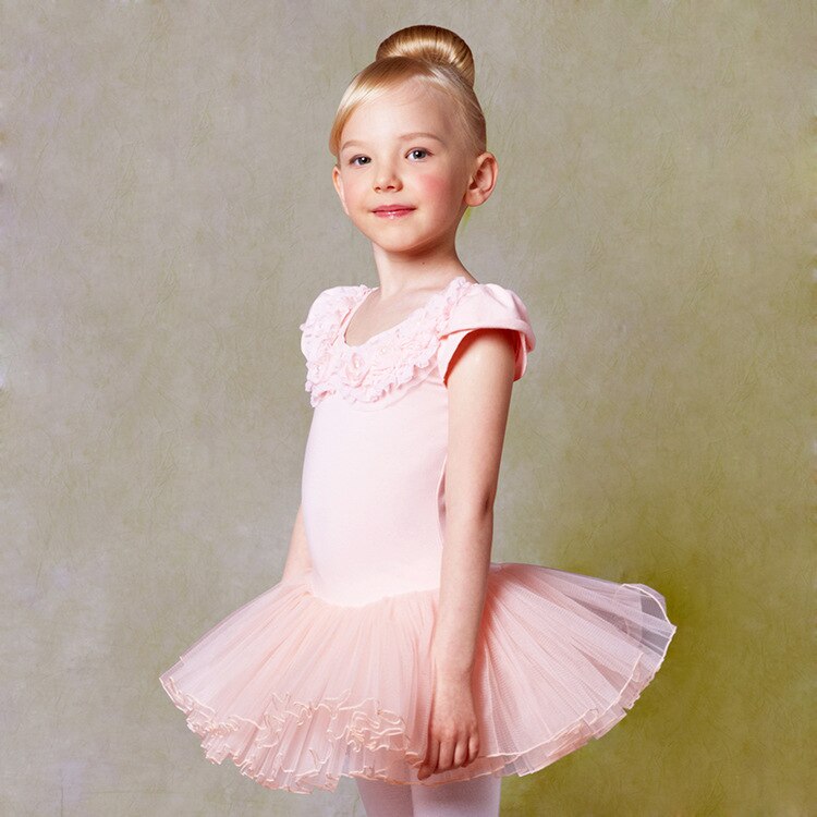 Klassisk balett tutu danskläder 2-9 år flickor balett kläder kostymer småbarn trikot tutus ballerina klänning barn