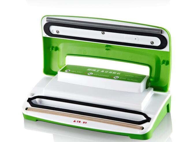 Small fully-automatic vacuum packaging machine food package sealing machine household sealing machine vacuum food machine