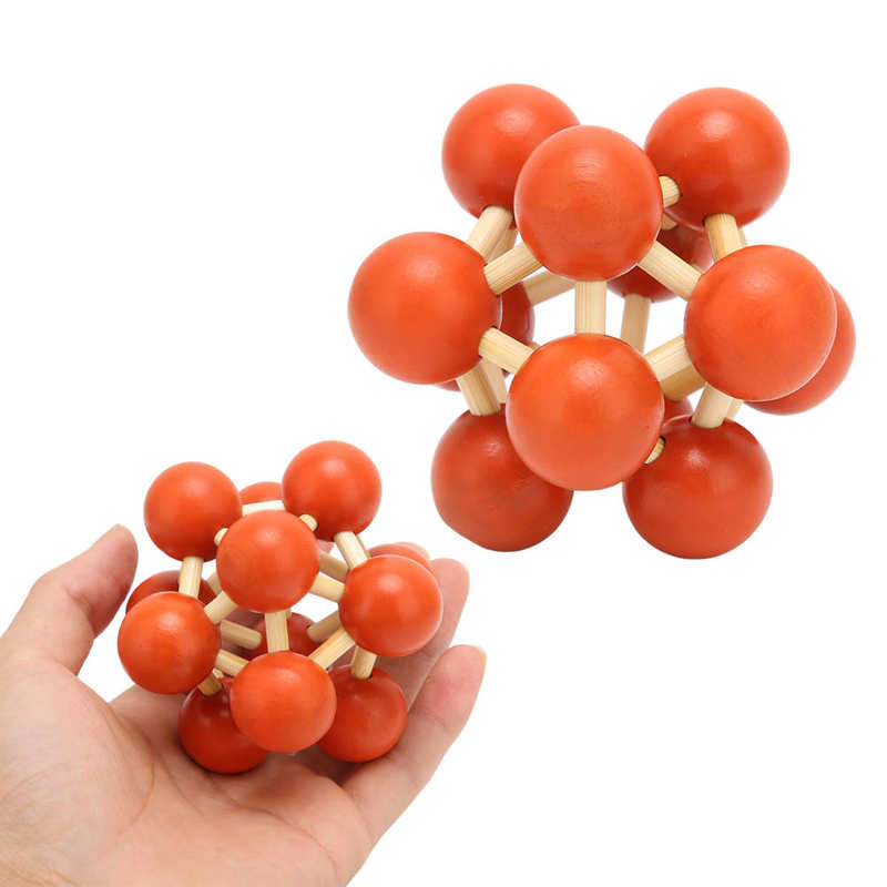 Unlock Interlock Puzzle Toy Wooden Puzzle Lock Toy Improve Finger Flexibility for Home Play