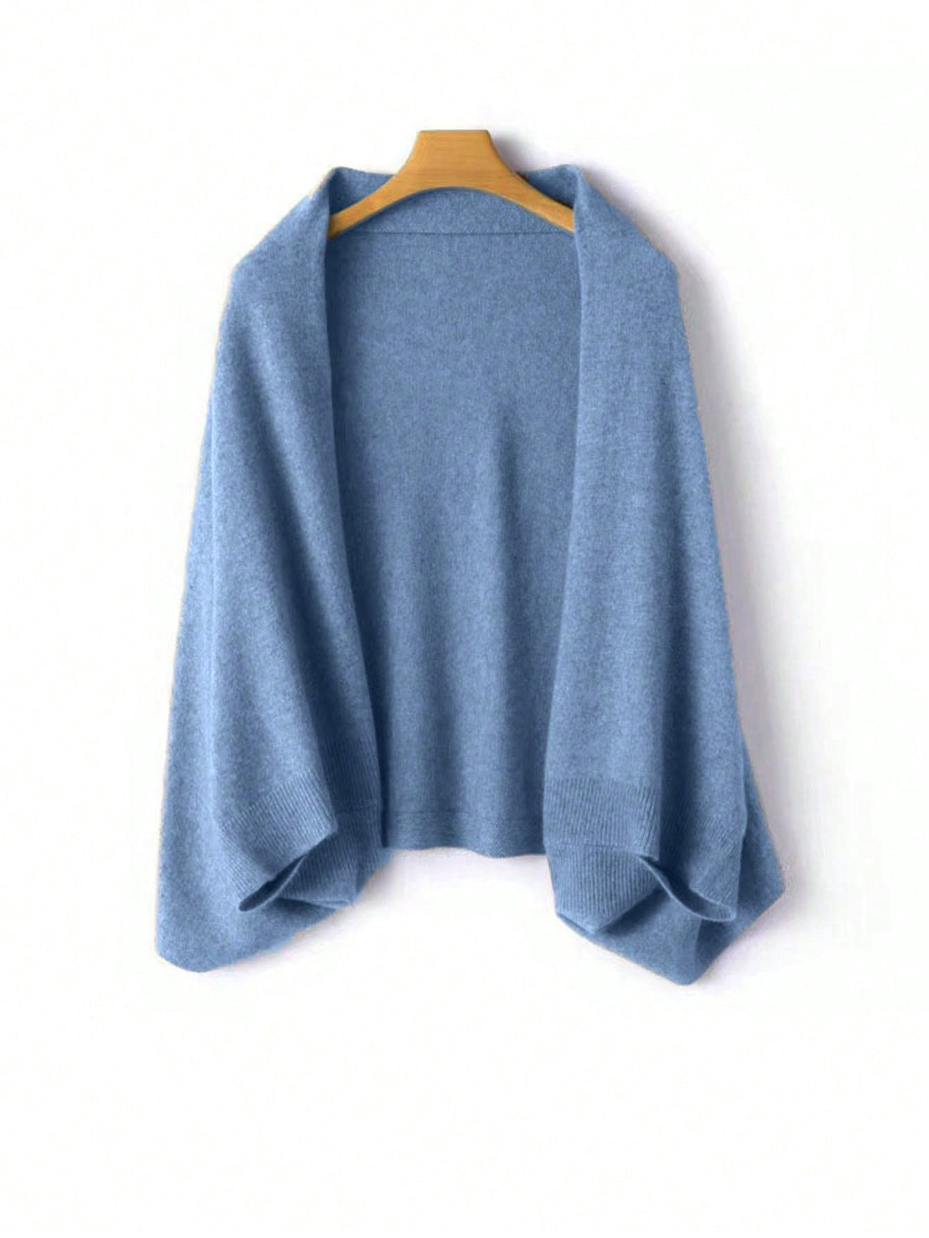 100% de lana para mujer, chal tejido, bufanda, prendas de punto suaves y cálidas, cárdigan, capa, envolturas para hombros, protección del cuello, bufandas Pashmina de doble uso