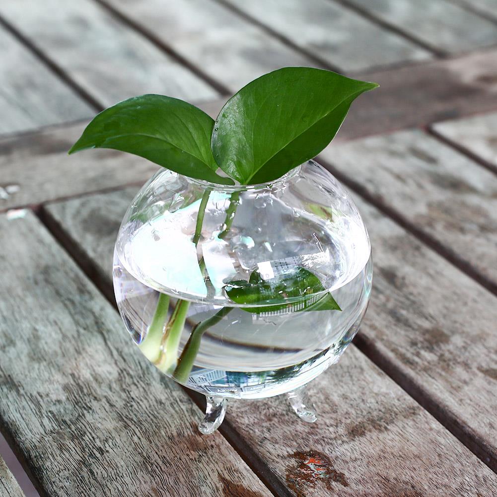 10cm Clear Ball Glass Vase Terrarium Container DIY Wedding Garden Decor