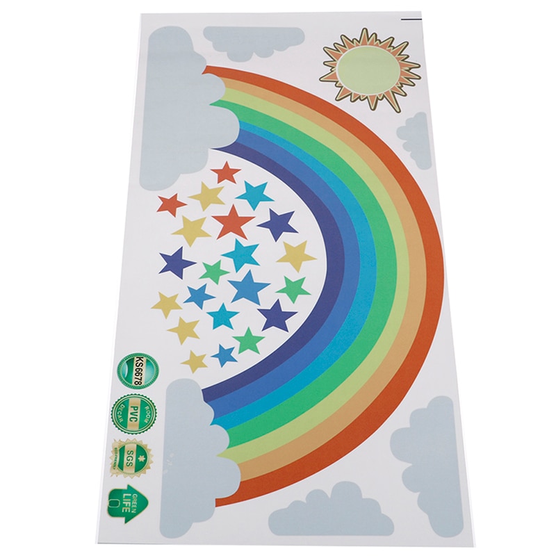Pack of 116 Stars Vinyl Wall Art Decals - .5" x 3" - Bedroom Vinyl Wall Decor