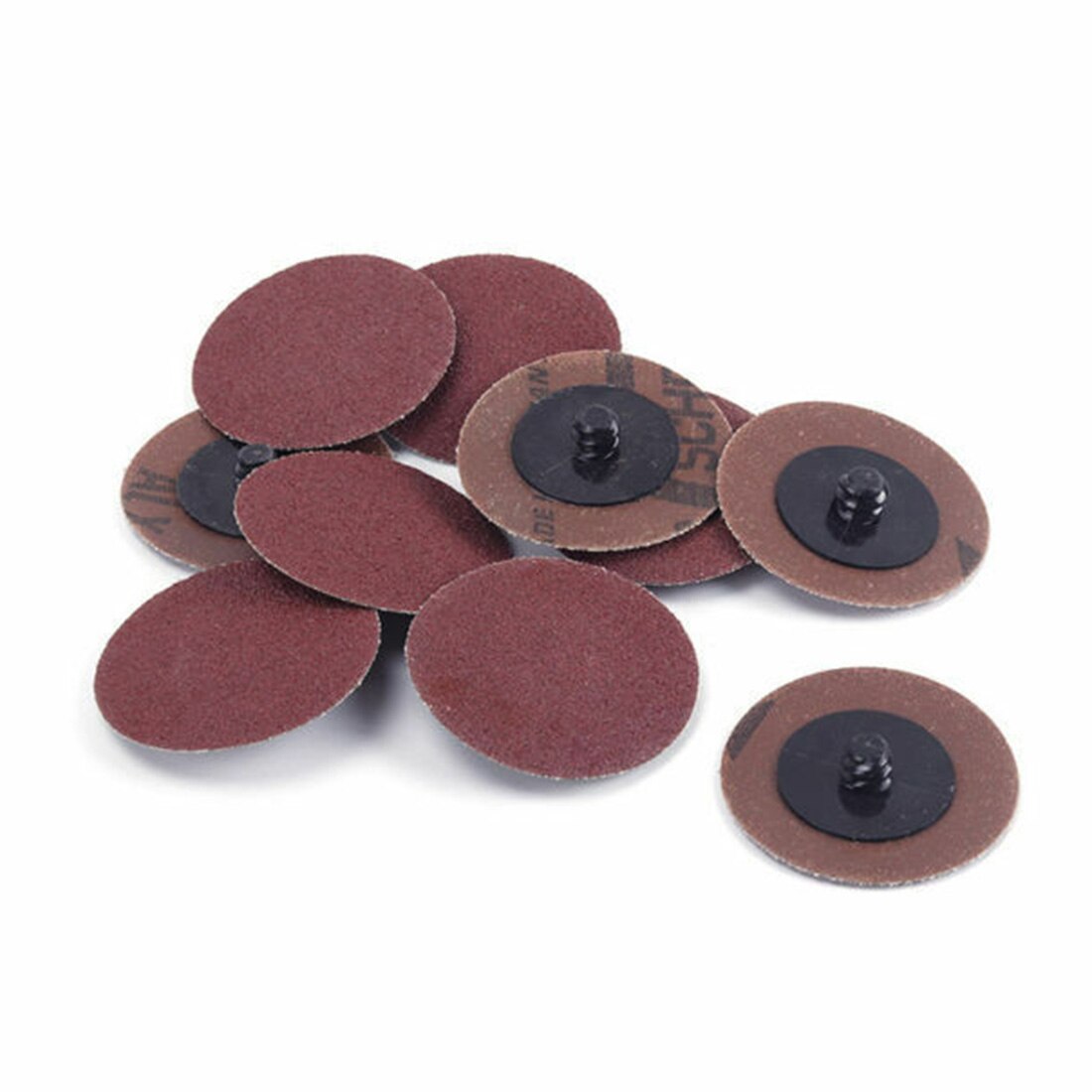 50Pcs 2 Inch 50 Mm Sanding Discs Quick Change Abrasive Sandpapers 24 Grit Sanding Discs Brand And