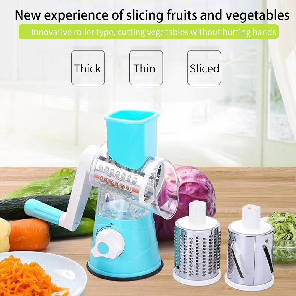 Labor Saving Cheese Shredding Cutter Multifunctional Home Manual Vegetable Meat Roller Kitchen Tools Fruit Hand Operated Chopped