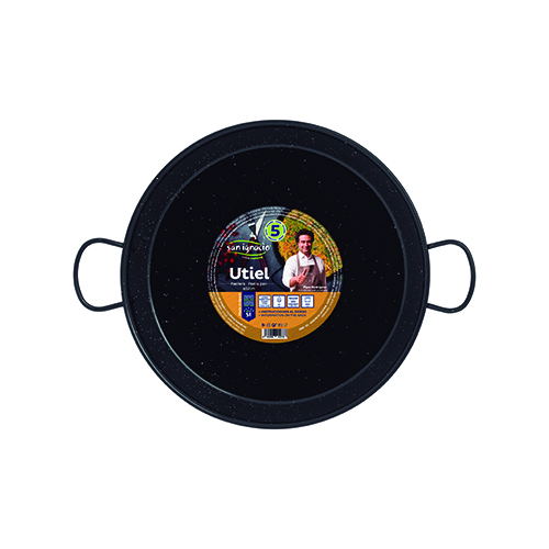 PAELLERA ACERO ESMALTADO 32 CM UTIEL DE LA SAN IGNACIO