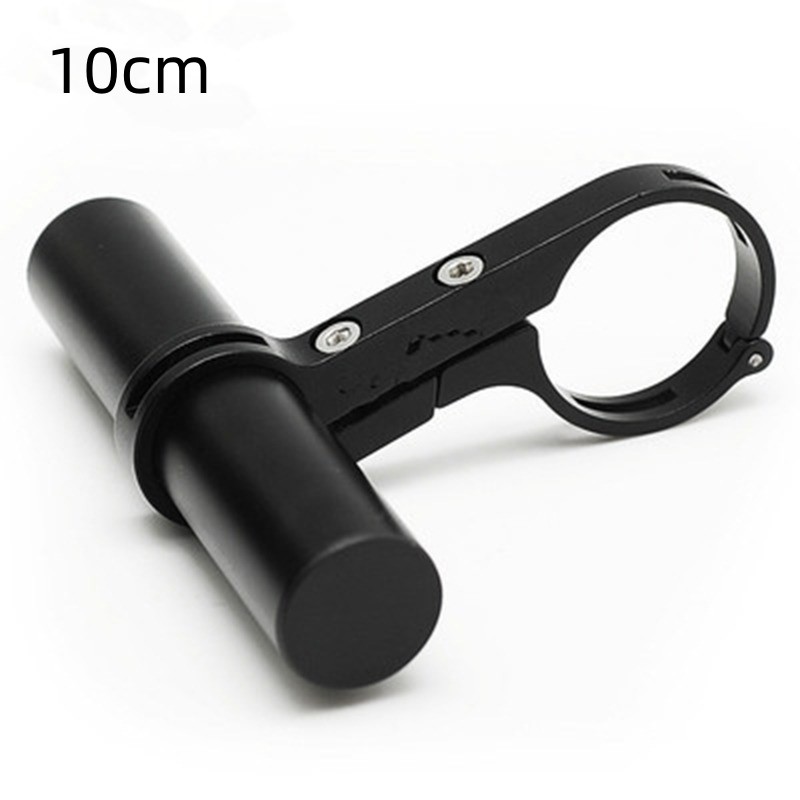 Extensor de manillar de patinete eléctrico, soporte de montaje de luz de bocina, adaptador elevador de manillar, lámpara de bicicleta, accesorios de linterna: Rojo