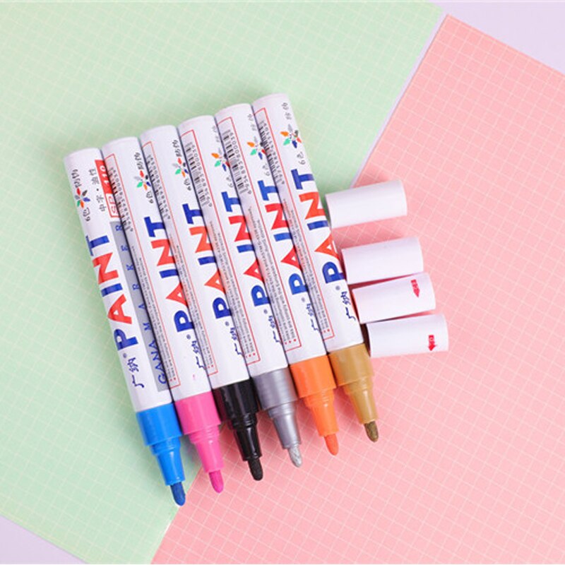 1pc tegelmarker reparatie muurpen witte voegenmarker geurloos niet giftig voor tegels vloer en banden geschikt autolak markeerpen