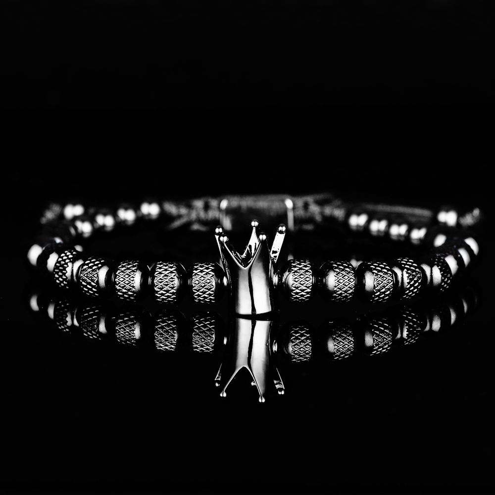 Bracelet couronne de luxe SION L pour homme, acier inoxydable, acier au titane, or, bracelet document, taille soeur, bijoux: Couleur or jaune pâle