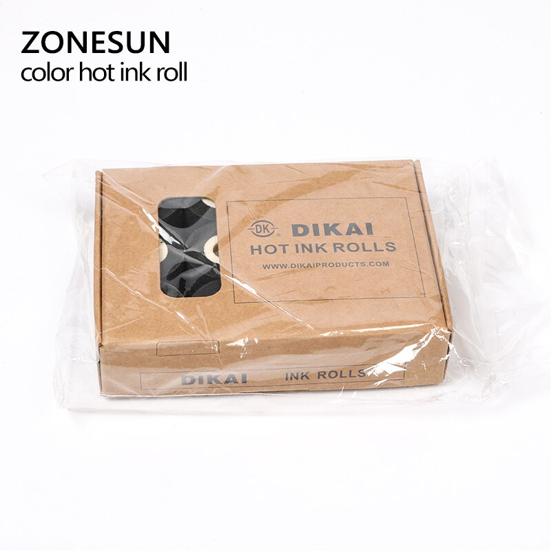 ZONESUN 36*32mm (10 teile/los) 100% schwamm tinte Rolle feste codierung maschine rollen leere heiße codierung tinte rolle farbe Tinte rolle