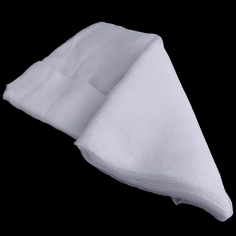 Hvid 1.5 yard hvid bomuldsgaze muslin ostelærred stof smør ost wrap klud køkkenredskaber ost rivejern bredde 23.5cm