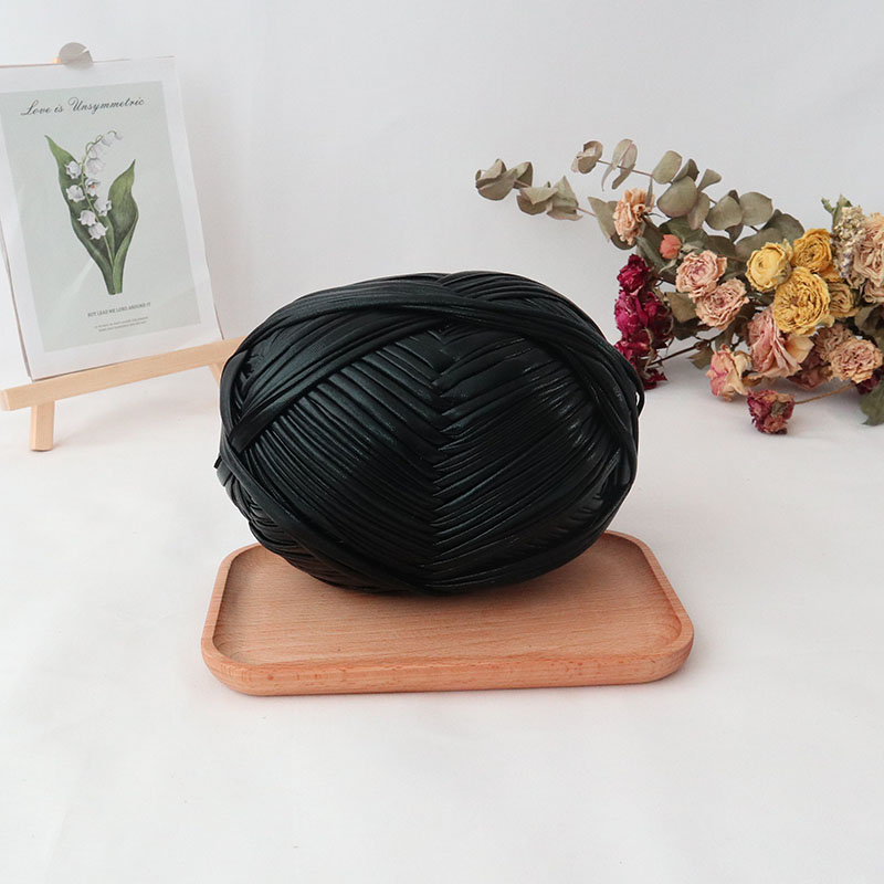 Metallic Tshirt Garen Gehaakte Breien Handwerken Weven Fancy Dikke Doek Wol Glanzend Goud Zilver Purse Handtas Diy Materiaal