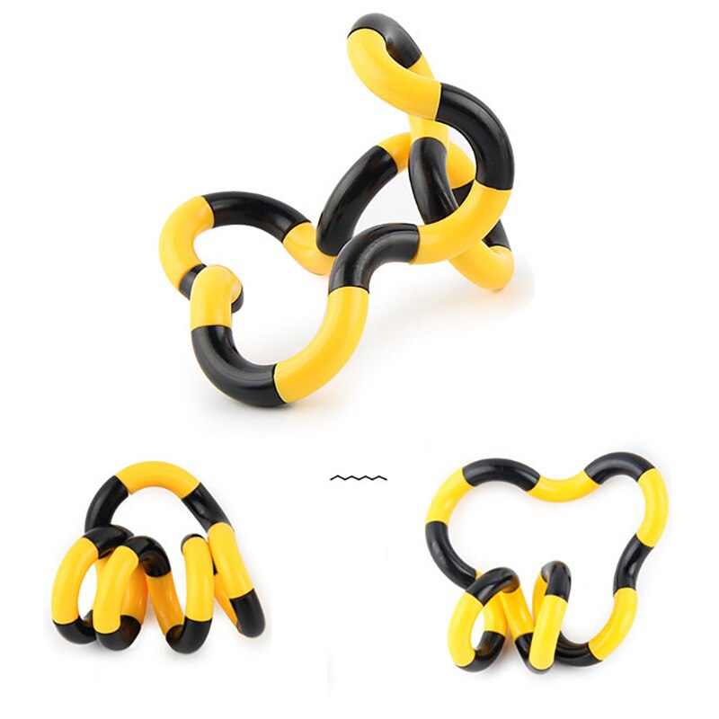 Colorful Roller Twist Fidget Toys Anti Stress Adult Brain Relax Simple Dimple Child Rope For Stress Kids Antistress Focus Toy: N