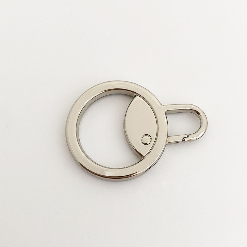 Tirador de cremallera de Metal, 5 piezas, 28x38mm, tirador de cremallera, bolsa, Kits de reparación, accesorios de costura DIY: Silver