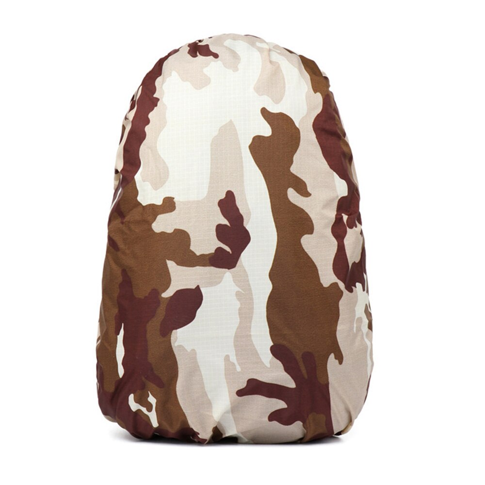 Mochila impermeable resistente a la lluvia cubre senderismo para ciclismo camuflaje impermeable: F