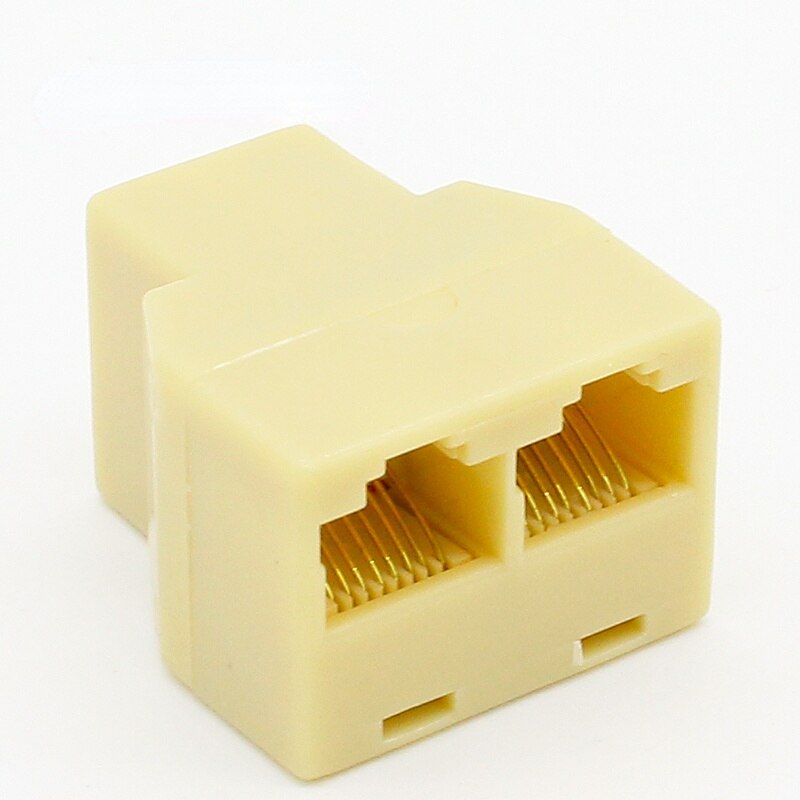 Poyiccot Adaptador Divisor RJ45, Divisor Ethernet RJ45, Conector De