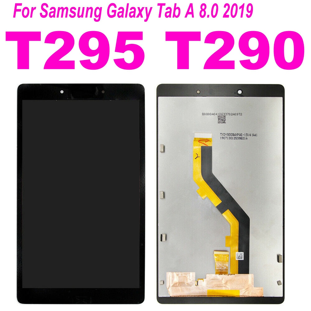 8 inch For Samsung Tab A 8.0 SM-T290 SM-T295 T290 T295 LCD Display Touch Screen Digitizer Glass Panel Assembly with Frame