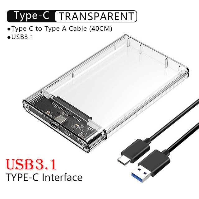 USB3.0 Mobiele Harde Schijf Doos 2.5 Inch Seriële ... – Grandado