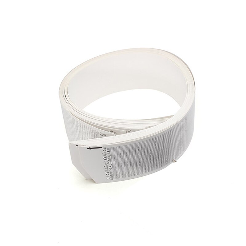10 Uds 15 tonos cinta de papel en blanco DIY caja de música manivela accesorios para cajas de papel en blanco