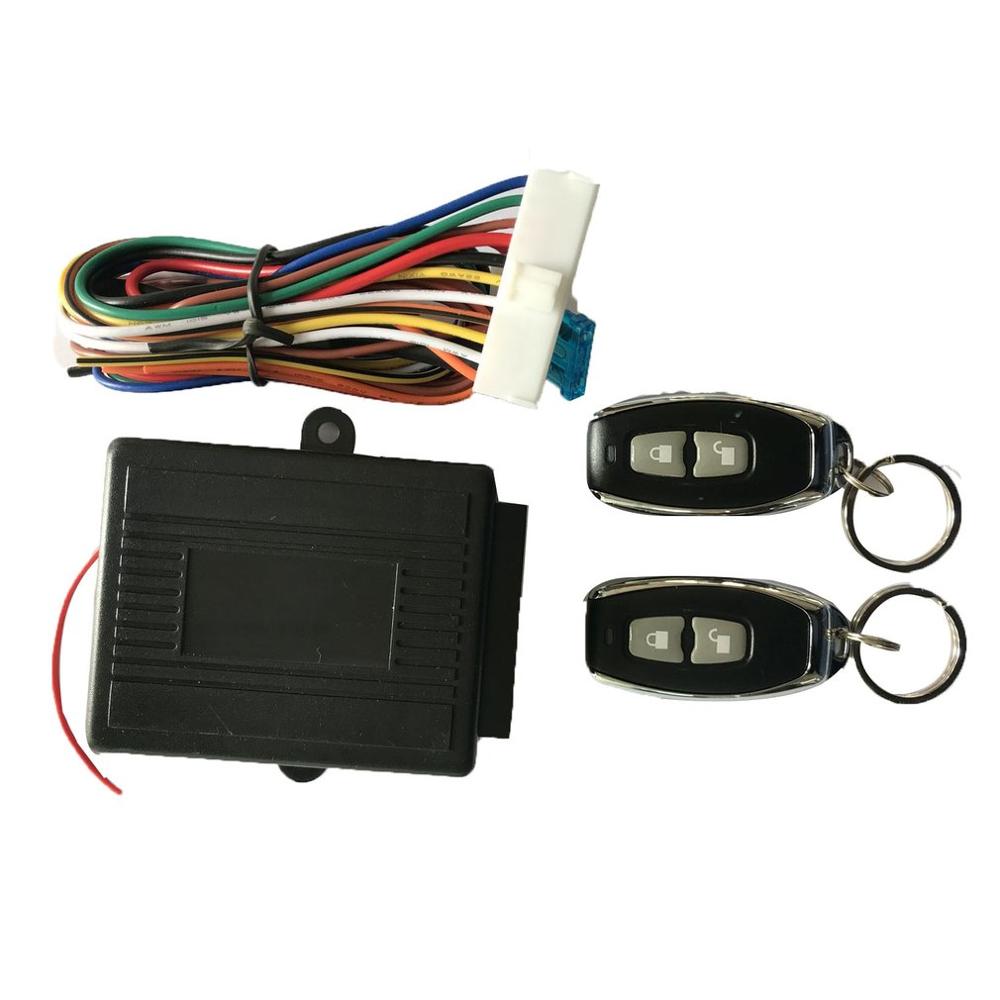 12V Auto Auto Keyless Entry Systeem Auto Alarm Apparaat Auto Afstandsbediening Kit Deurslot Voertuig Centrale Vergrendeling