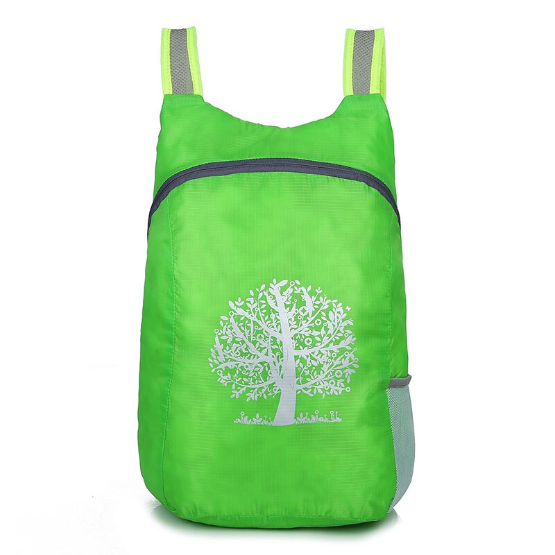 Sac à dos pliant Ultra léger pour hommes et femmes, sac à dos d'extérieur, Portable pour voyage, randonnée,: Couleur verte