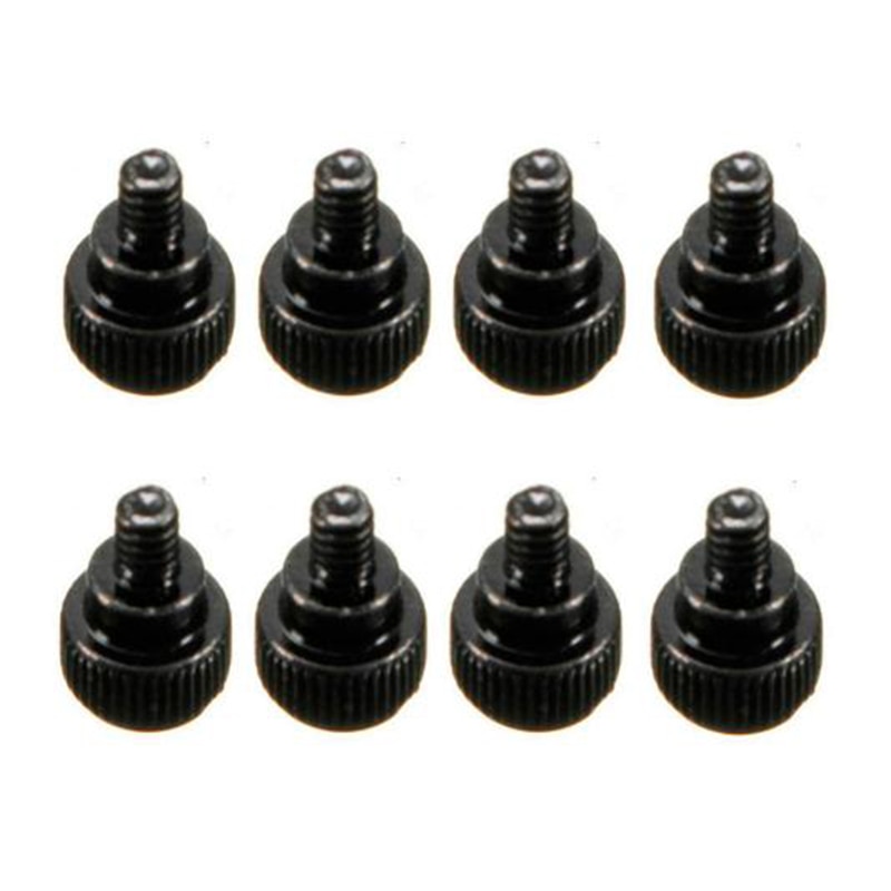 Desktop PC Computer Case Cooling Fan Thumbscrews 6-32 Thumb Screw Metal 10PCS