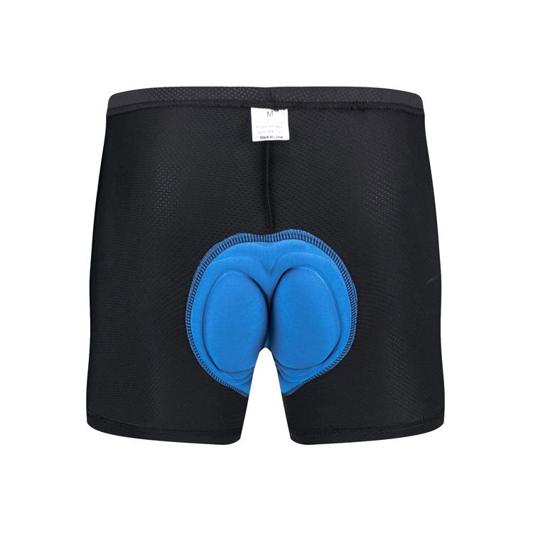 Sneldrogende Fiets Fietsen Shorts Ademend Comfortabel Ondergoed Spons Gel 3D Gewatteerde Fietsbroek Maat S-XXXL: Silica gel / S