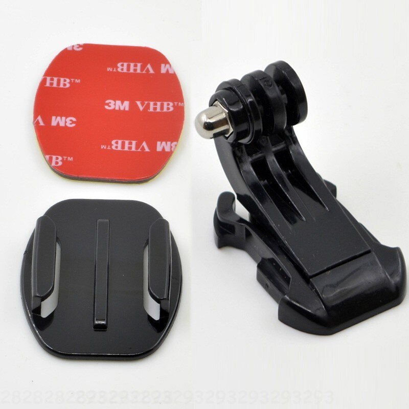 Accesorios KnightX soporte de Base de hebilla en forma de J para GoPro Hero 5 6 3 4 Xiaomi Yi 4 K para accesorios de Cámara de Acción: 3in1 B