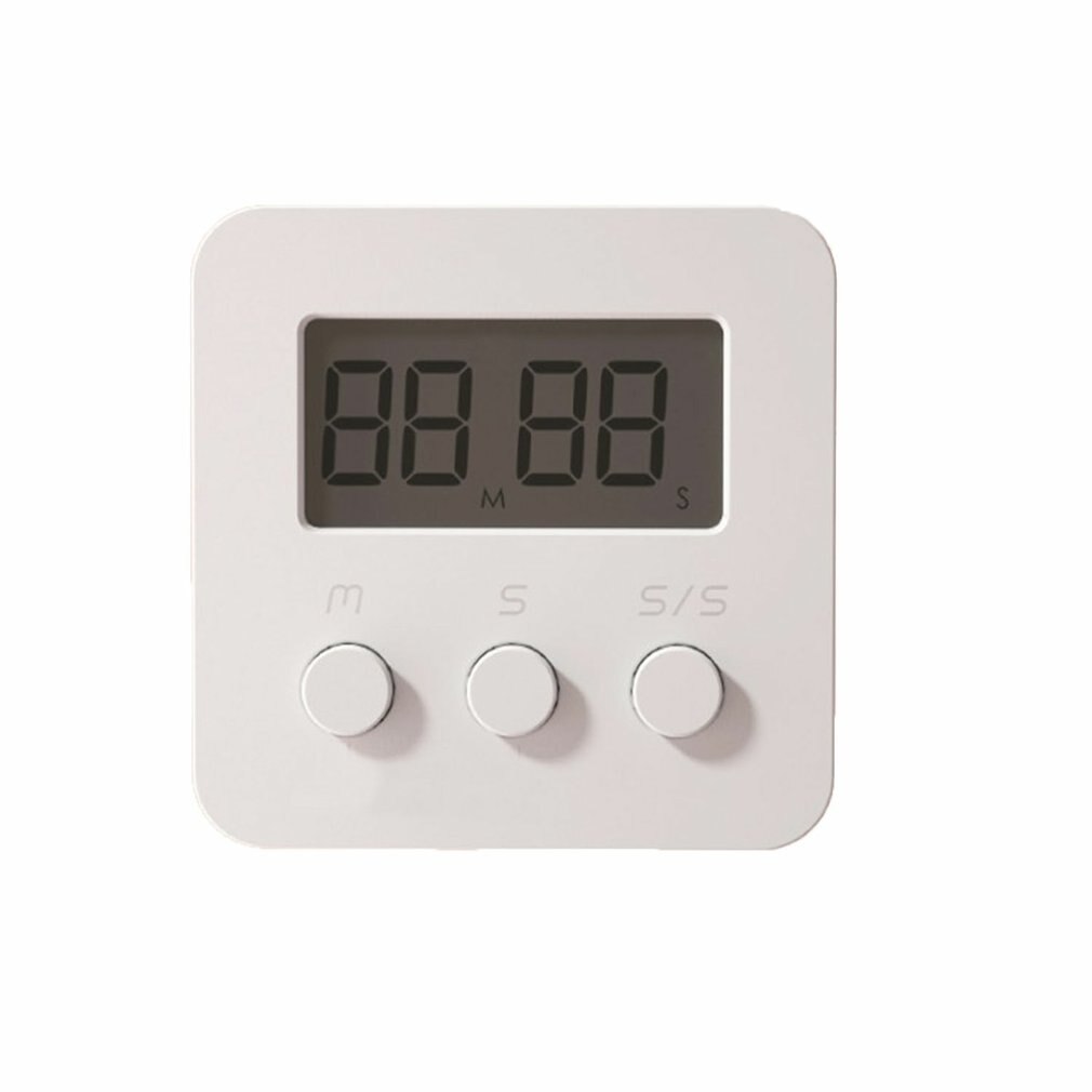 Digital Kitchen Timer Countdown Clock With Liquid Crystal Display Mini Timer Small Cooking Movement Learning Baking: A