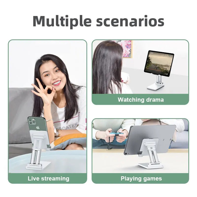 CMAOS Schreibtisch praktisch Halfter Stehen Für iPhone iPad Einstellbare Tablette Faltbare Tisch praktisch Pult Stand Halfter Universal-
