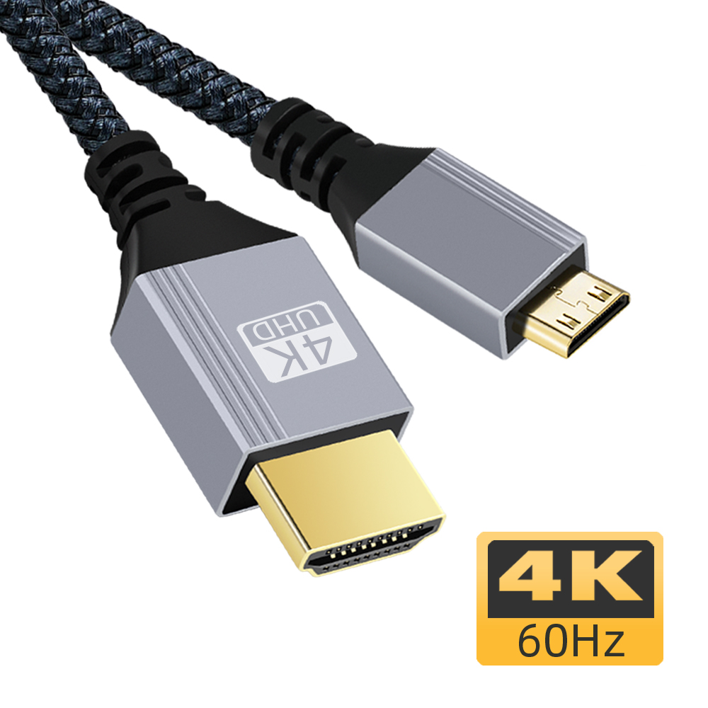 Szybki kabel Mini HDMI kompatybilny z HDMI 2.0 4K 60HZ 1080P 3D do tabletu kamera kamera wyświetlacz adapter kabla