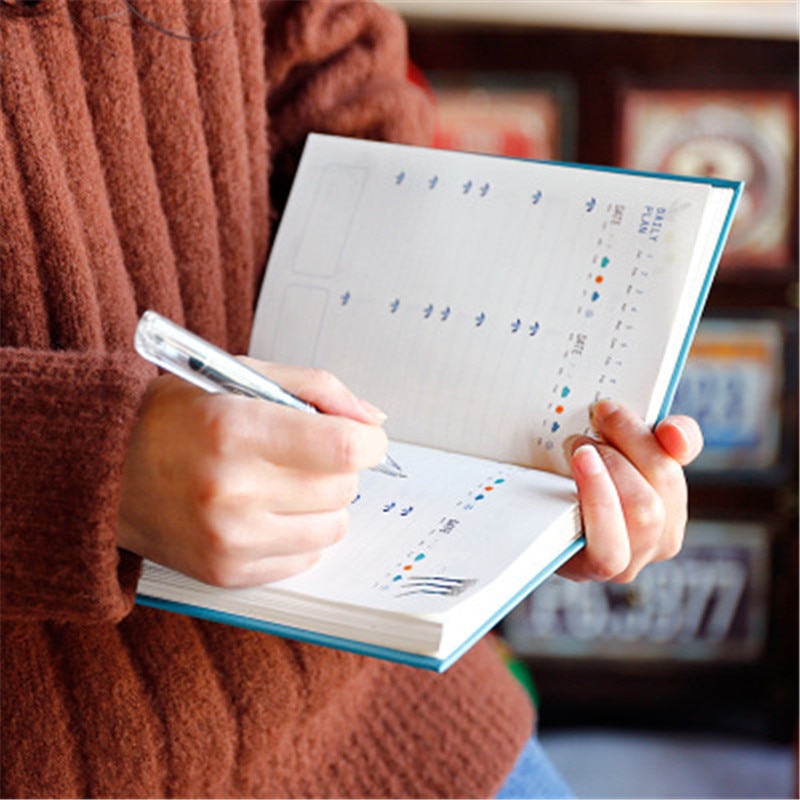 365 planificateur carnet planificateur organisateur agenda agenda Journal quotidien Plan balle Journal Record vie papeterie