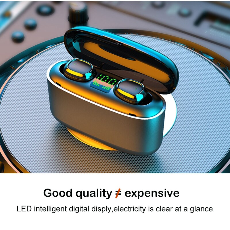 Wiresto True Wireless Earbuds Mini Bluetooth Earphone Stereo Touch Control Bluetooth 5.0 Sport Earpiece Small Headset