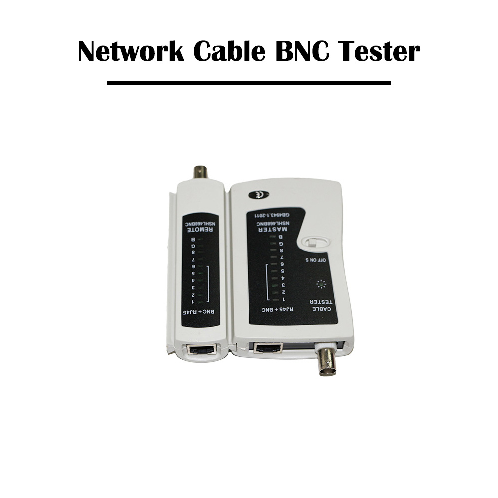 Network Cable Tester Telephone Cable RJ 11 RJ 45 Network Cable Cat 5e Cable Coaxial Cable RG59/RG6 CCTV Ethernet