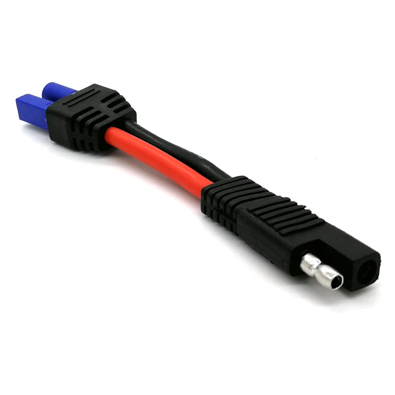 DIY EC5 Female Plug / Male Plug Connector To SAE Power Automotive Adapter Cable Wire