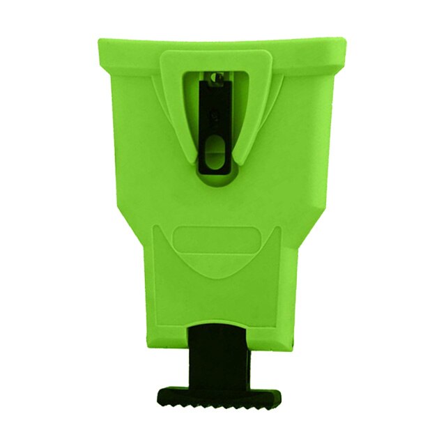 Affûteuse de dents de scie à chaîne affûtage de la chaîne système d'outil extérieur abrasif facile Durable affûtage rapide à montage sur barre: Green
