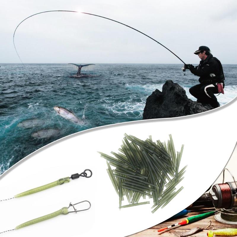 Grejkasser pesca iscas værktøj terminal grejterminal anti-tangle ærmer forbindes med kroge karpefiskeri tilbehør