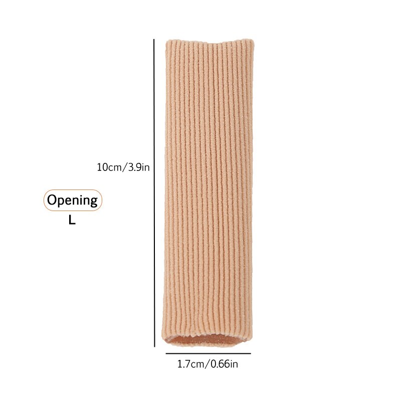 1Pcs Foot Care Toe Finger Protector Toe Bunion Protector Corn Clavus Protector Athlete's Foot Care Toe Cap: Open L