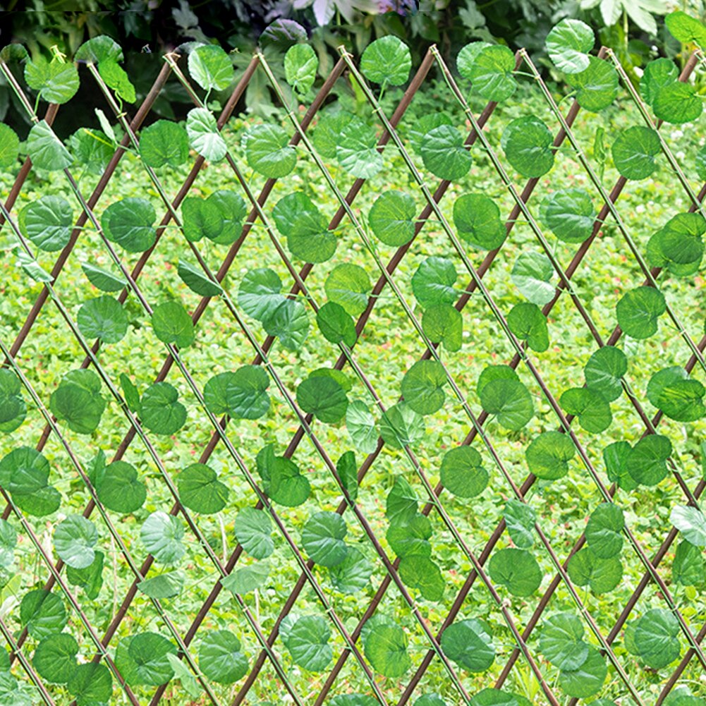 Terras privacy scherm huisdecoratie tuin uitschuifbaar trellis kunstplant balkon uitschuifbaar hekwerk paneel tuin uv-bescherming