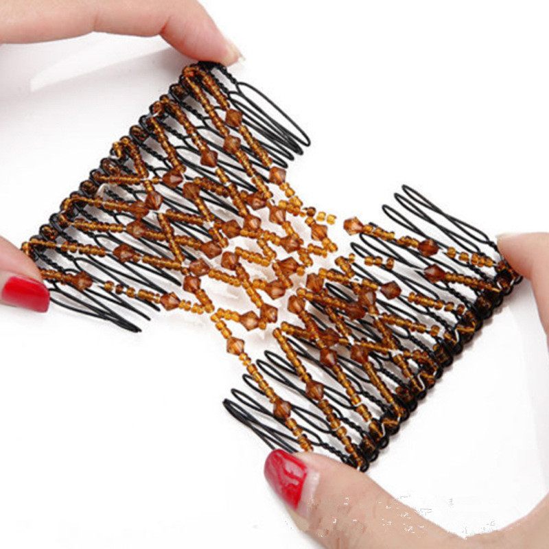 Pinza de pelo de mariposa Flexible, peine elástico para el cabello, herramientas de estilismo para el cabello para mujeres, peine , cepillo de pelo de